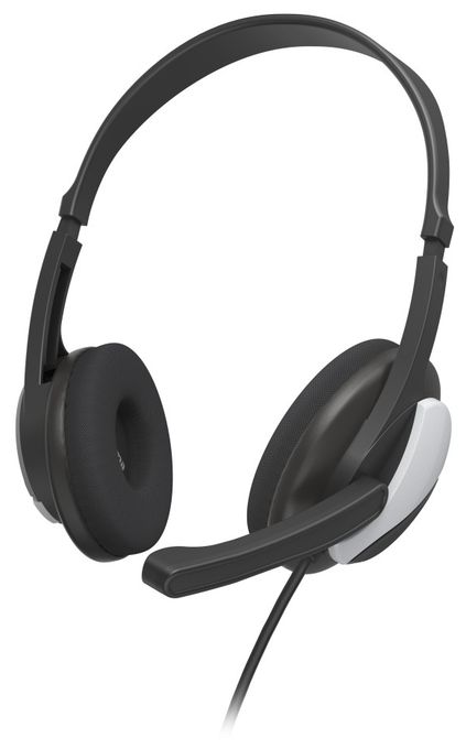 Ohraufliegender Kopfhörer Kabelgebunden  139931 HS-P100 V2 (Schwarz, Silber) 
