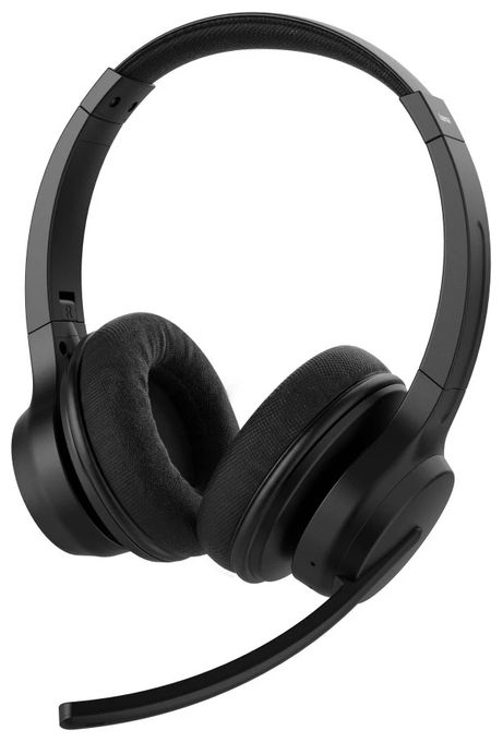 Ohraufliegender Bluetooth Kopfhörer kabellos 16 h Laufzeit USB Typ-C  139944 WHS-450 (Schwarz) 