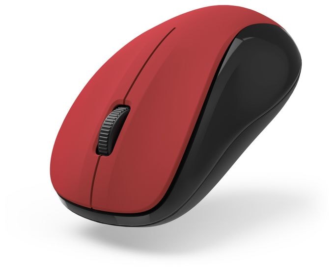 1200 DPI Büro Maus Optisch  173022 MW-300 V2 (Schwarz, Rot) 