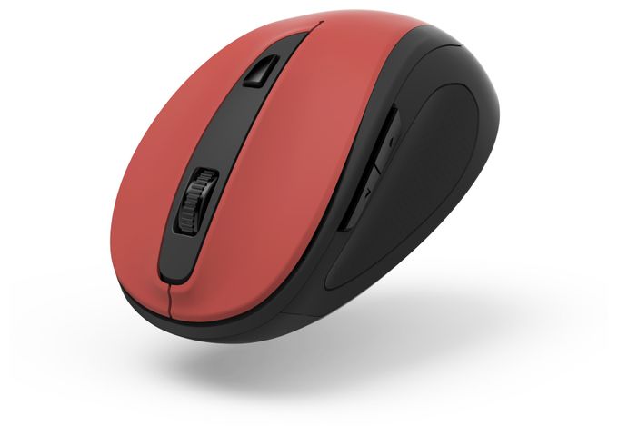 1600 DPI Büro Maus Optisch  173028 MW-400 V2 (Schwarz, Rot) 