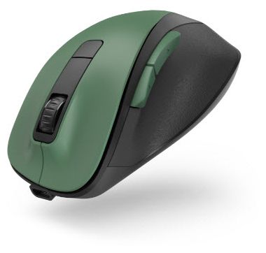 1600 DPI Büro Maus Optisch  173035 MW-500 Recharge (Schwarz, Grün) 