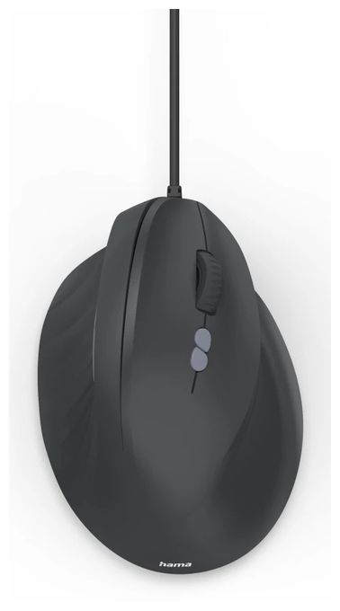 1800 DPI Büro Maus Optisch  173086 ECM-500R (Schwarz) 
