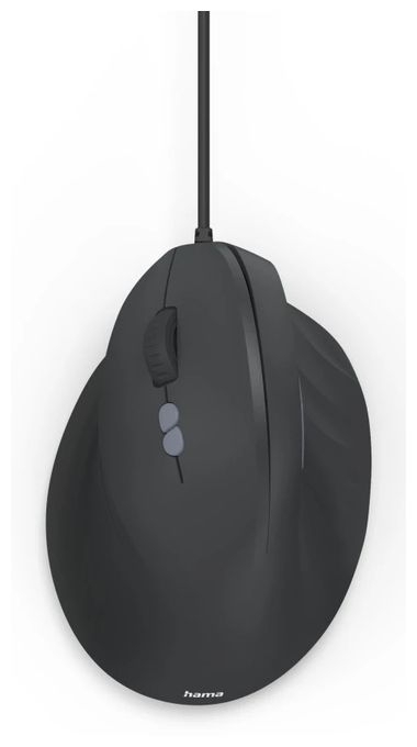 1800 DPI Büro Maus Optisch  173087 ECM-500L (Schwarz) 