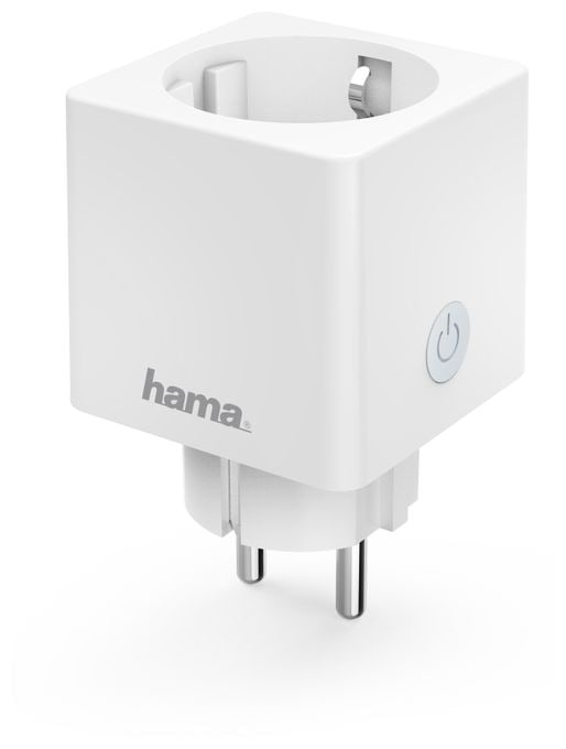 176575 WLAN-Steckdose "Mini", mit Stromverbrauchsmesser, per Sprache/App steuern 