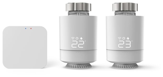 Wlan  176593 Starter-Set ZigBee (2x smartes Heizkörperthermostat + Zentrale) (Weiß) 