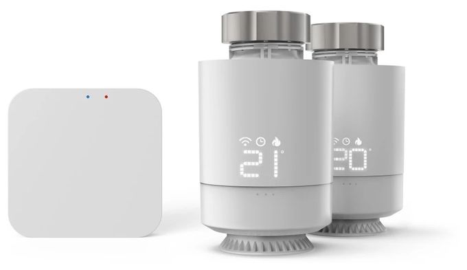 Wlan  176662 Starter-Set Wifi/ZigBee (2x smartes Heizkörperthermostat +  Wlan (Weiß) 