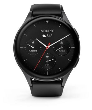 Digital 45 mm Smartwatch Rund IP68 326 ppi  178611 8900 (Schwarz) 