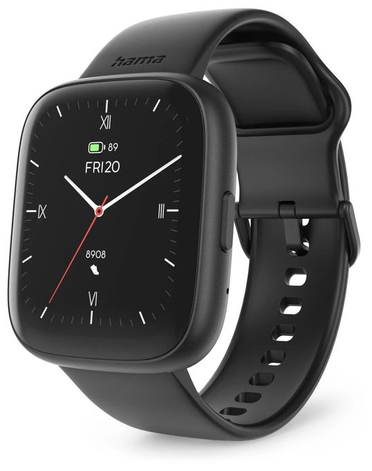 Digital 46 mm Smartwatch Rechteckig IP68  178640 4000 (Schwarz) 