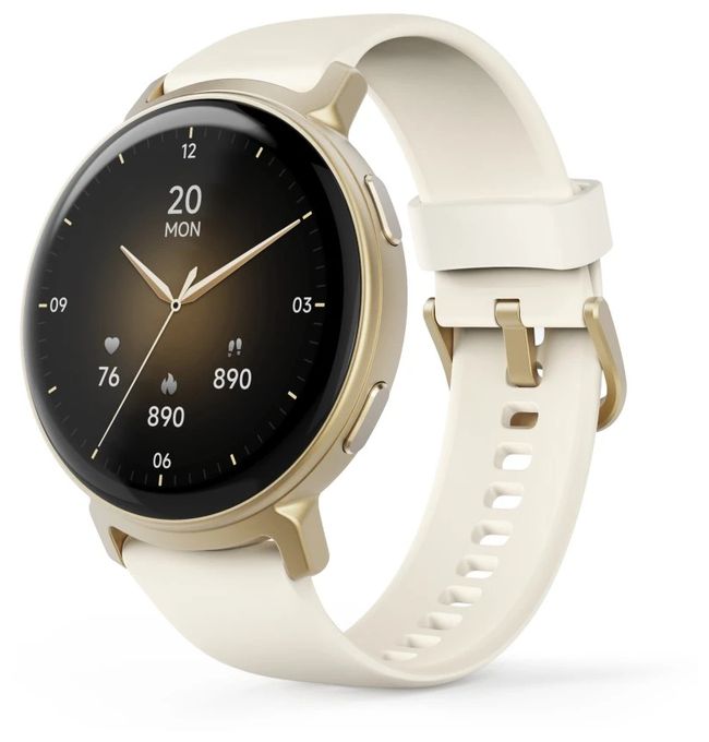 Analog 43 mm Smartwatch Rund IP68  178641 7020 (Gold) 