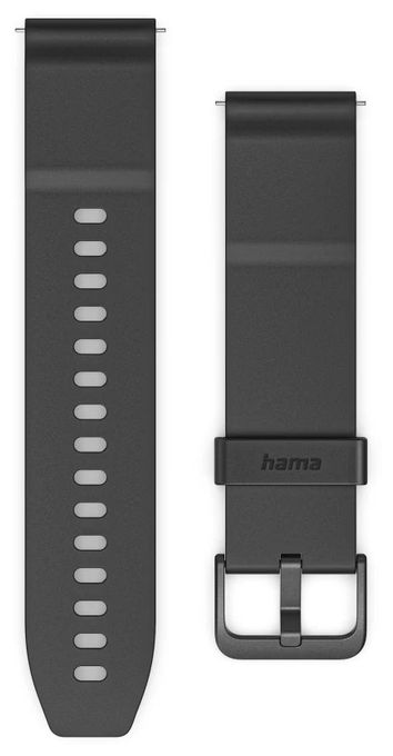 Armband 20 mm Jede Marke  178657 (Schwarz) 