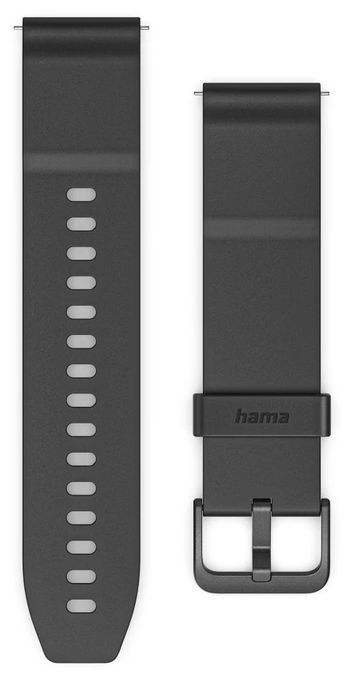 Armband 22 mm Jede Marke  178659 (Schwarz) 