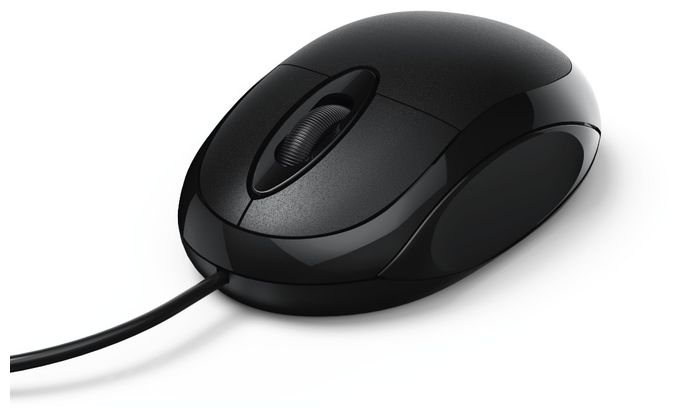 1000 DPI Büro Maus Optisch  182600 MC-100 (Schwarz) 