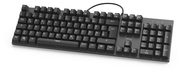 Büro Tastatur USB  182678 MKC-650 (Anthrazit, Schwarz) 