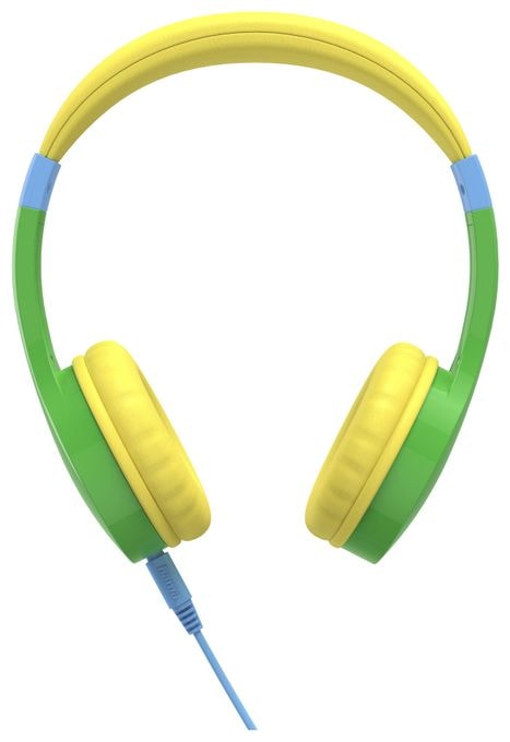 Ohraufliegender Kopfhörer Kabelgebunden  184107 Kids Guard (Blau, Grün, Gelb) 