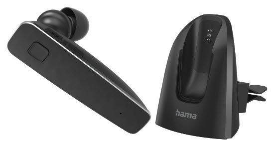 In-Ear Bluetooth Kopfhörer kabellos 6 h Laufzeit  184110 MyVoice2100 (Schwarz) 