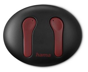 In-Ear Bluetooth Kopfhörer Kabellos TWS 16 h Laufzeit  184168 Spirit Unchained (Schwarz, Rot) 