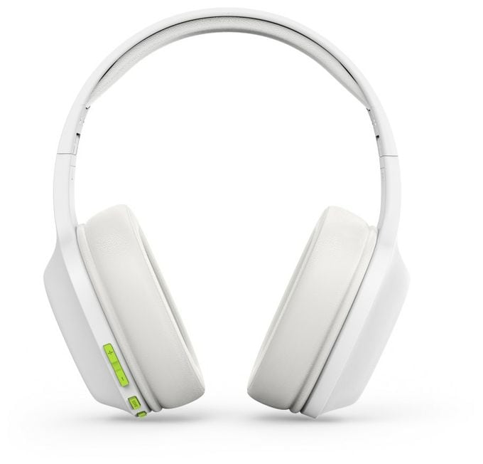 Over Ear Bluetooth Kopfhörer kabellos 60 h Laufzeit  184177 Spirit Calypso II (Grün, Grau, Weiß) 