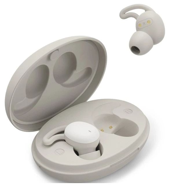 In-Ear Bluetooth Kopfhörer Kabellos TWS 4 h Laufzeit  184181 Spirit Calm (Beige, Weiß) 