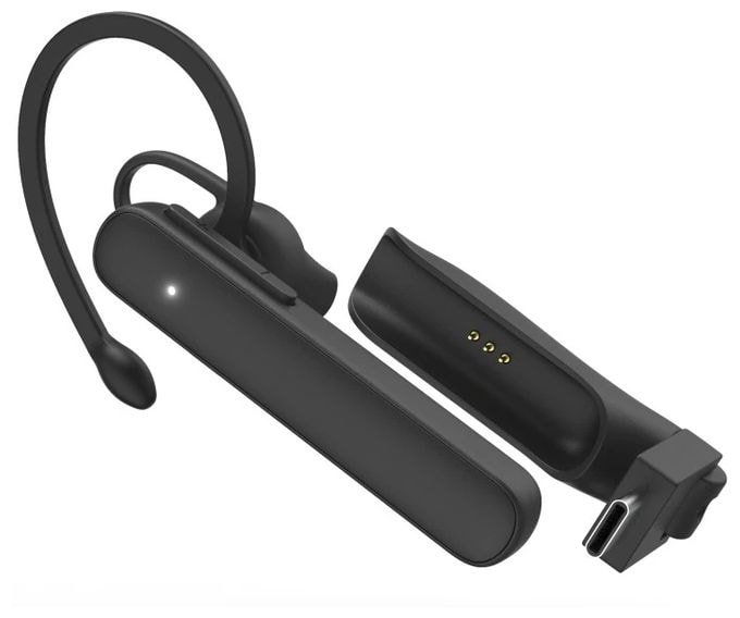 In-Ear Bluetooth Kopfhörer kabellos 10 h Laufzeit  184186 MyVoice Station (Schwarz) 