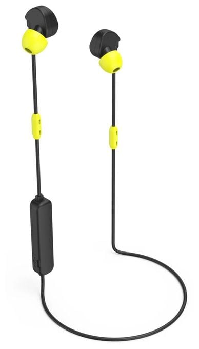 In-Ear Bluetooth Kopfhörer kabellos 6 h Laufzeit  184187 Freedom Athletics II (Schwarz, Gelb) 