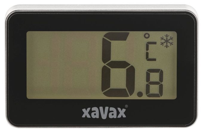  185853 Kühl-/Gefrierschrank-Thermometer (Schwarz) 