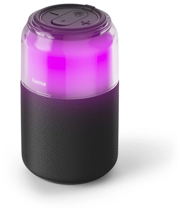5 W Bluetooth Lautsprecher Laufzeit bis 10 h  188243 Can Speaker (Schwarz) 
