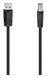 0,48 Gbit/s Stecker USB A auf USB B 1,5 m  200602 (Schwarz) 