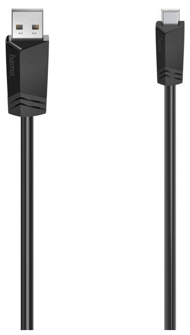 0,48 Gbit/s Stecker Mini-USB B auf USB A 0,75 m  200605 (Schwarz) 
