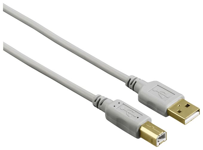0,48 Gbit/s Stecker USB A auf USB B 1,5 m  200903 (Grau) 