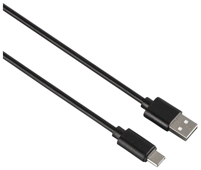 0,48 Gbit/s Stecker USB C auf USB A 0,9 m  200907 (Schwarz) 