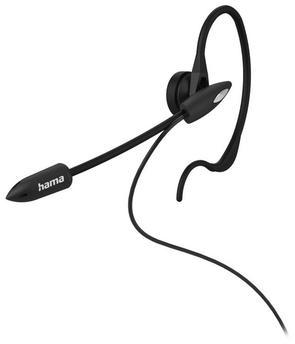 In-Ear Kopfhörer Kabelgebunden  201156 In-Ear-Headset für schnurlose Telefone 2,5-mm-Klinke (Schwarz, Silber) 