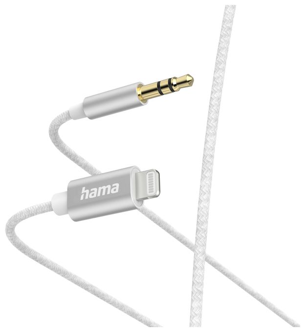 Stecker Lightning auf 3.5mm 1 m  201522 (Weiß) 