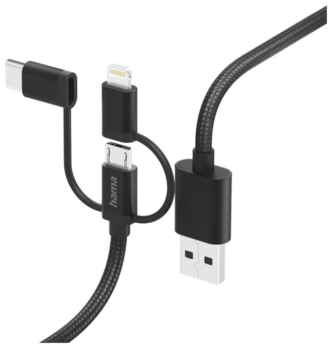 0,48 Gbit/s Stecker USB A auf USB C 1,5 m  201536 (Schwarz) 