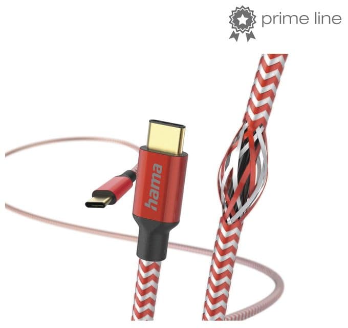 0,48 Gbit/s Stecker USB C auf USB C 1,5 m  201560 Reflective (Rot) 