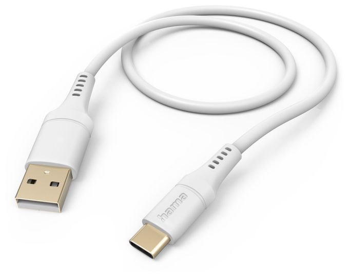 0,48 Gbit/s Stecker USB A auf USB C 1,5 m  201571 Flexible (Weiß) 
