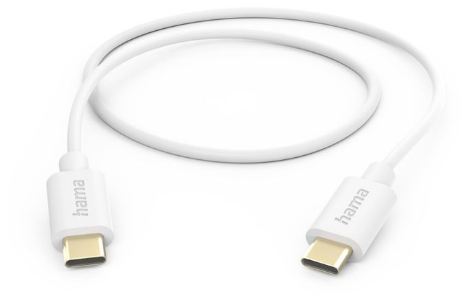 0,48 Gbit/s Stecker USB C auf USB C 1 m  201590 (Weiß) 