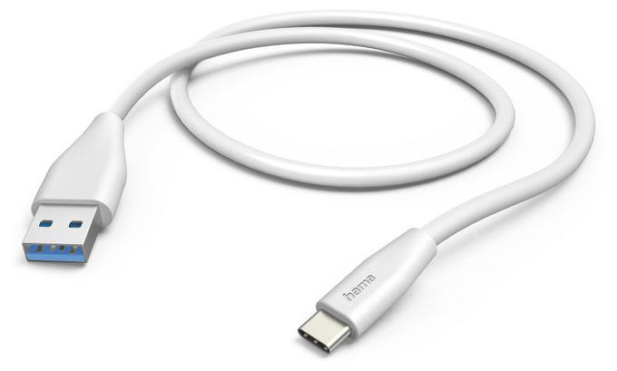 0,48 Gbit/s Stecker USB A auf USB C 1,5 m  201596 (Weiß) 