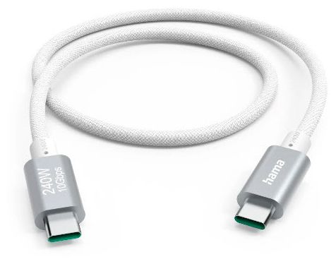 10 Gbit/s Stecker USB C auf USB C bis 240 W 1,5 m  201724 (Weiß) 
