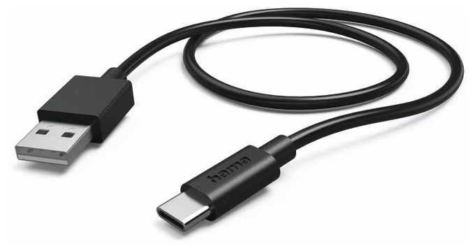 0,48 Gbit/s Stecker USB A auf USB C 0,75 m  201730 (Schwarz, Weiß) 