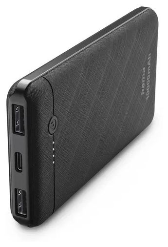 10000 mAh Powerbank USB Typ-C  201753 Power Pack (Schwarz) 