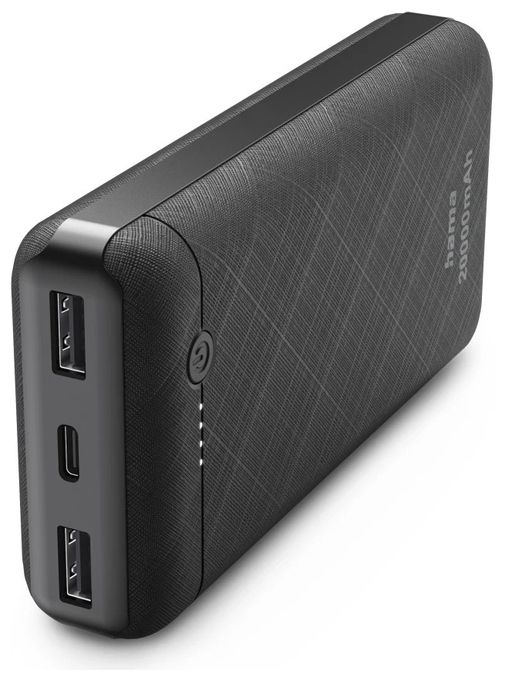 20000 mAh Powerbank USB Typ-C  201754 (Schwarz) 