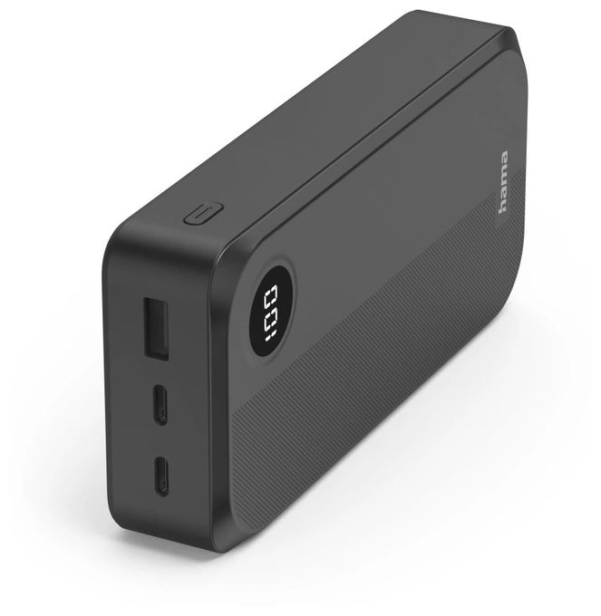 20000 mAh Powerbank USB Typ-C  201755 Power Pack (Schwarz) 
