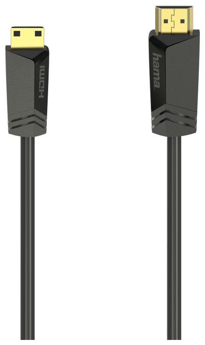 18 Gbit/s Stecker Gerade HDMI auf HDMI Type C (Mini) 1,5 m  205015 (Schwarz) 