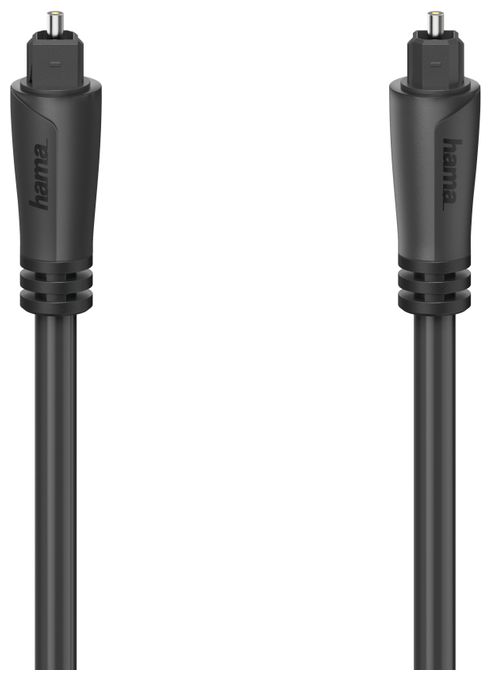 Stecker Toslink auf Toslink 5 m  205136 Audio-Lichtleiter-Kabel (Schwarz) 