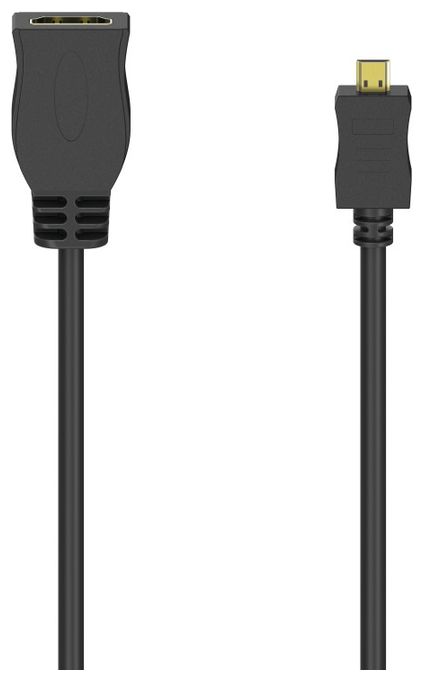 10,2 Gbit/s Stecker Gerade HDMI auf HDMI Typ A (Standard) Buchse 0,1 m  205168 (Schwarz) 