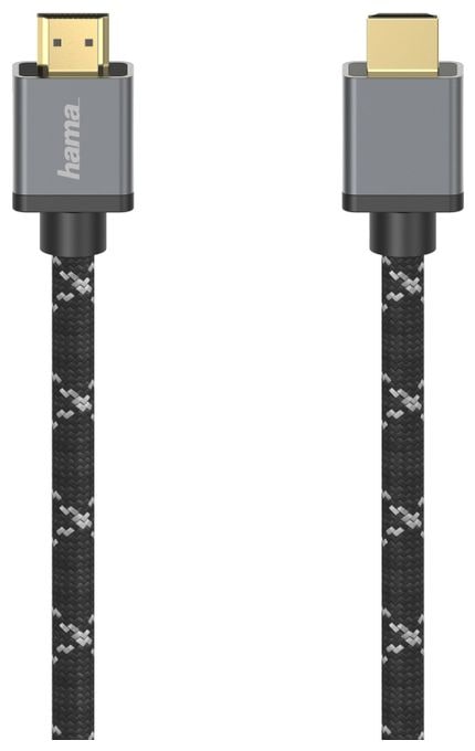 48 Gbit/s Stecker Gerade HDMI auf HDMI Typ A (Standard) 1 m  205238 (Schwarz, Grau) 