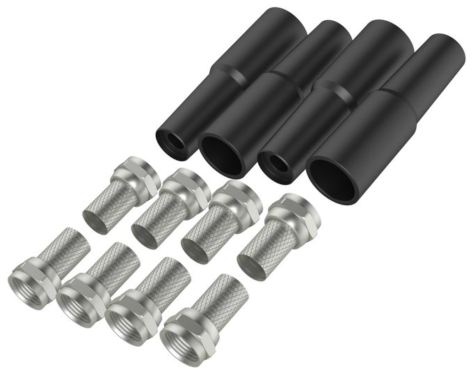 205314 Quad-LNB SAT-Anschluss-Set 