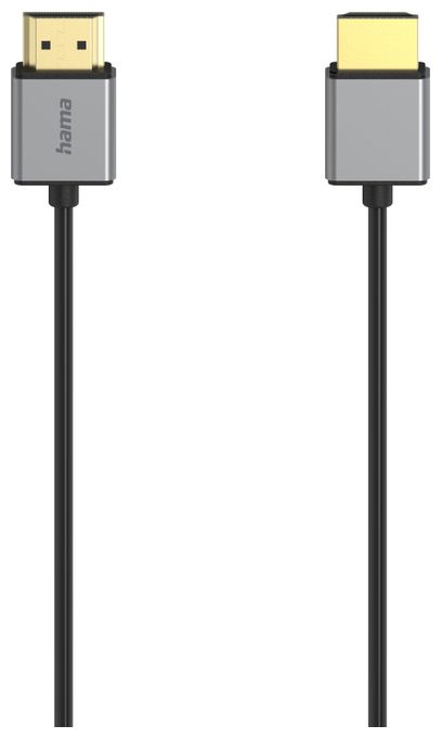Stecker Gerade HDMI auf HDMI Typ A (Standard) 1,5 m  205449 (Schwarz, Grau) 