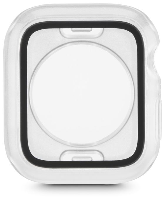 Hülle Apple Watch 4/5/6/SE 1. Gen./SE 2. Gen (Schwarz, Transparent) 210919 