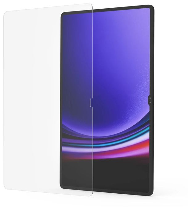 Klare Bildschirmschutzfolie aus gehärtetes Glas 9H für Samsung Galaxy Tab S10+ 12.4" bis 31,5 cm (12.4") Stoßfest, Schlagfest, Kratzresistent  210936 Premium (Transparent) 